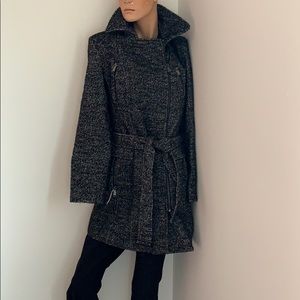 **SOLD**Calvin Klein wool tweed coat